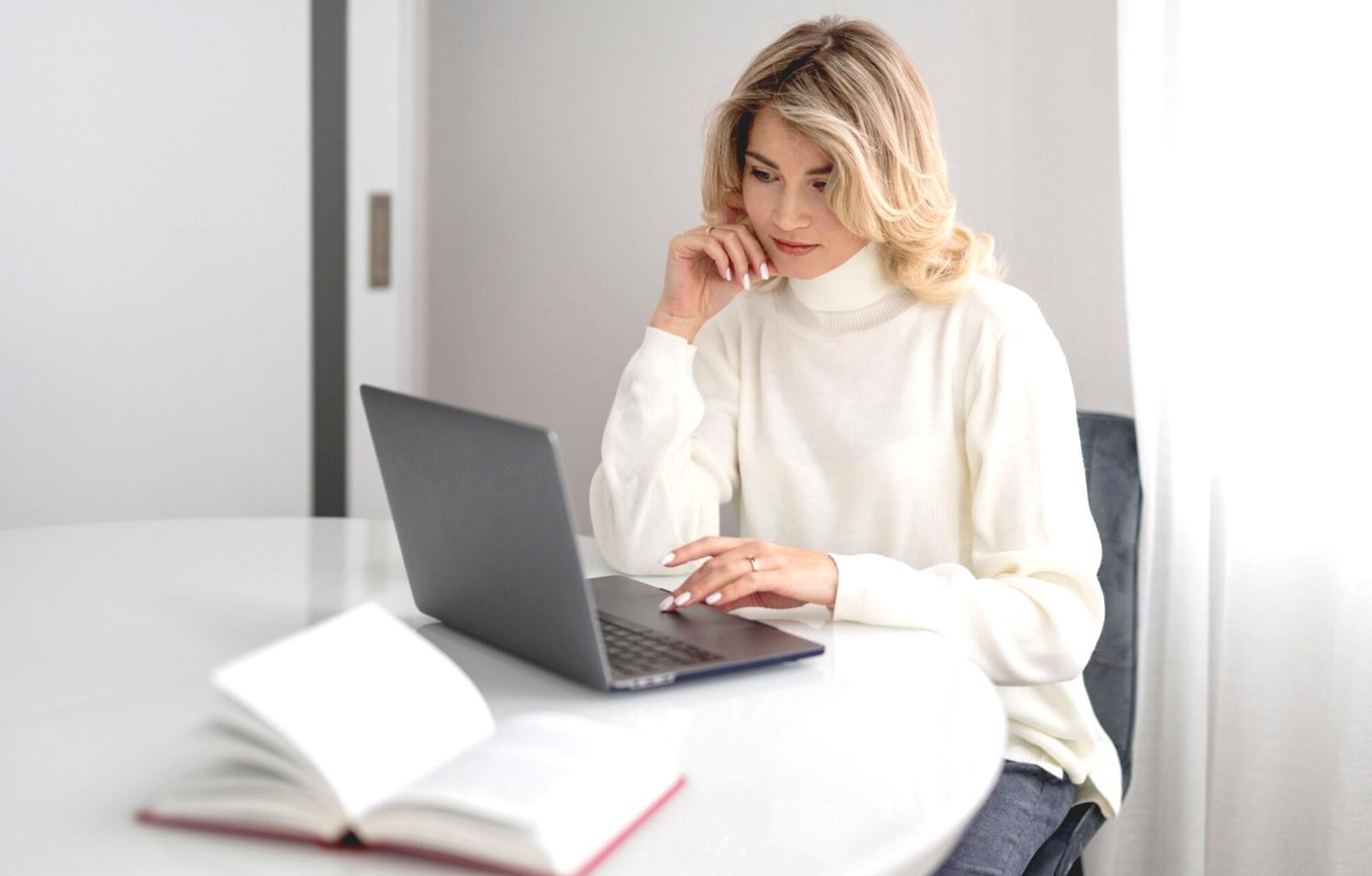 Students collaborating on market analysis project with charts and data visualization tools